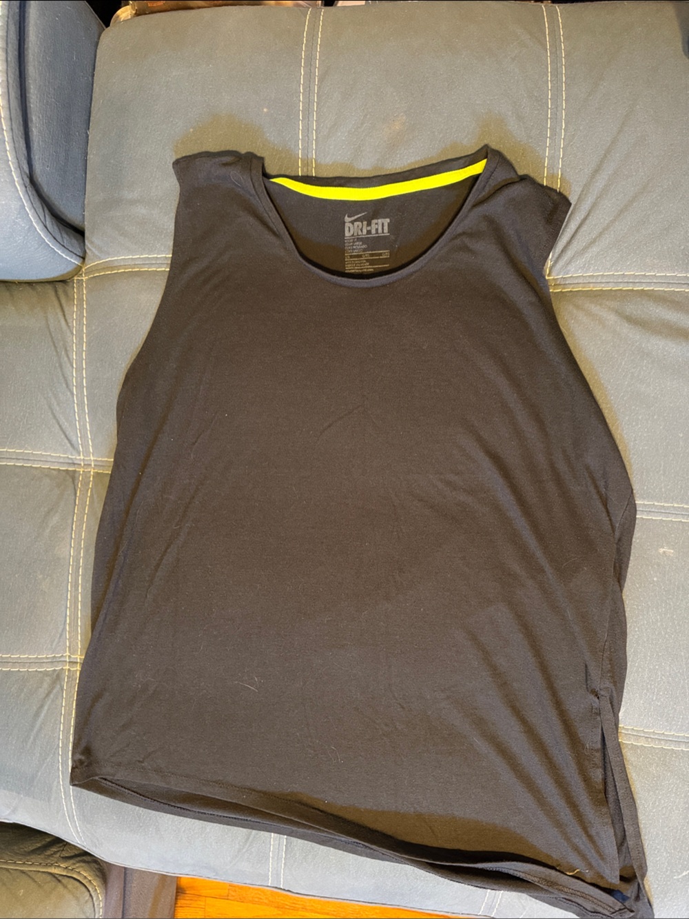 Nike Dri-Fit asymmetrical workout tank